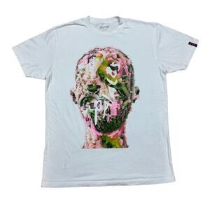 Flume Palaces Psychedelic Head Short Sleeve T Shirt Men's Medium